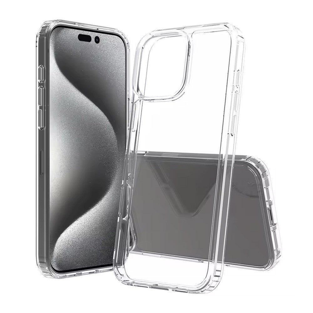 High Quality Acrylic + TPU Hybrid Transparent Case for iPhone 16 Pro Max High Quality Acrylic + TPU Hybrid Transparent Case for iPhone 16 Pro Max